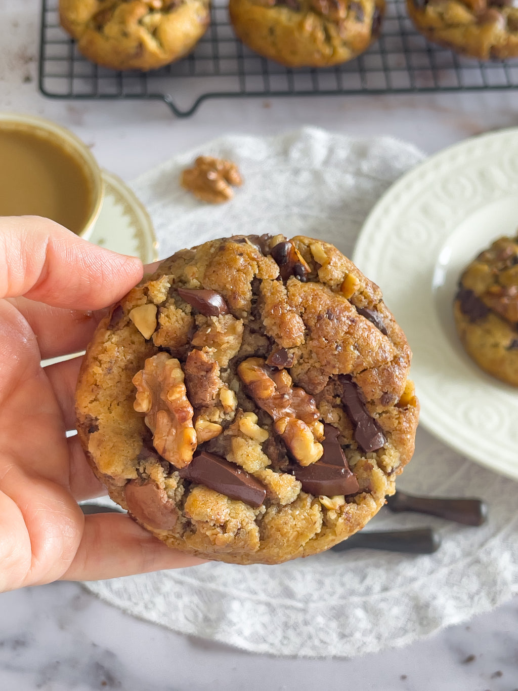 The Walnut Box (6) - Brown Butter Walnut Chocolate Chunk Cookies